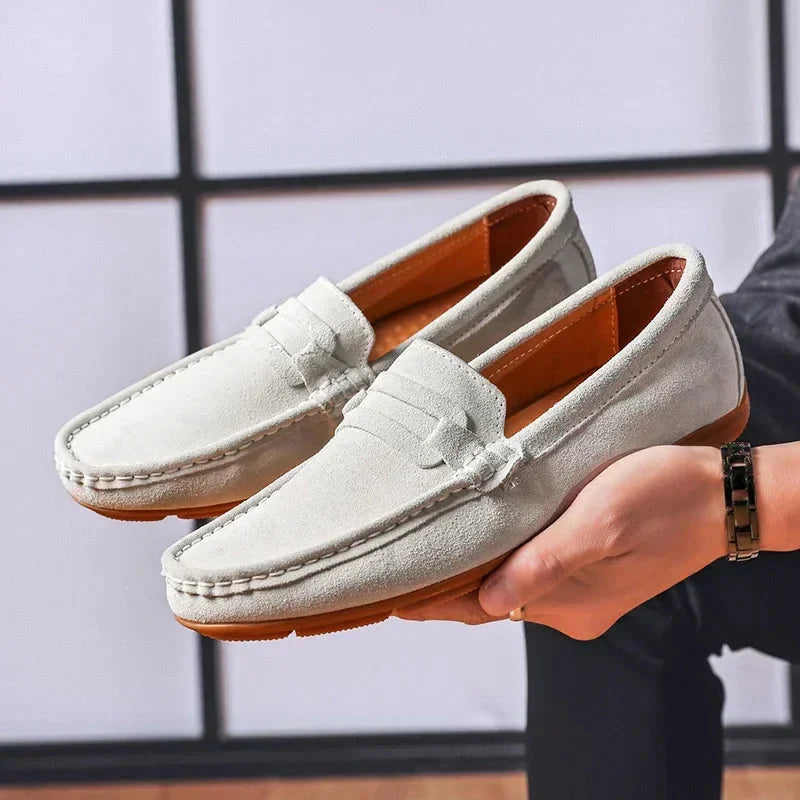 Mocassim Masculino de Camurça Romenzi RZ728