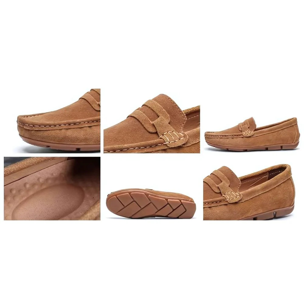Mocassim Masculino de Camurça Romenzi RZ728