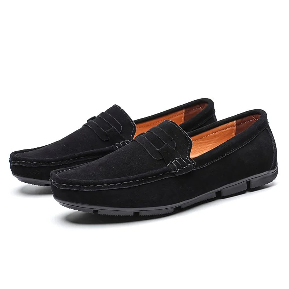 Mocassim Masculino de Camurça Romenzi RZ728