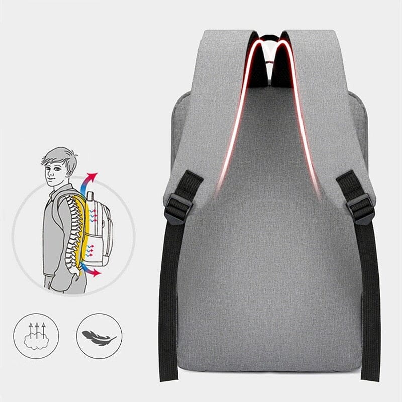 Mochila Executiva Improve Romenzi RZ963 - Notebook 15', Impermeável e Porta USB