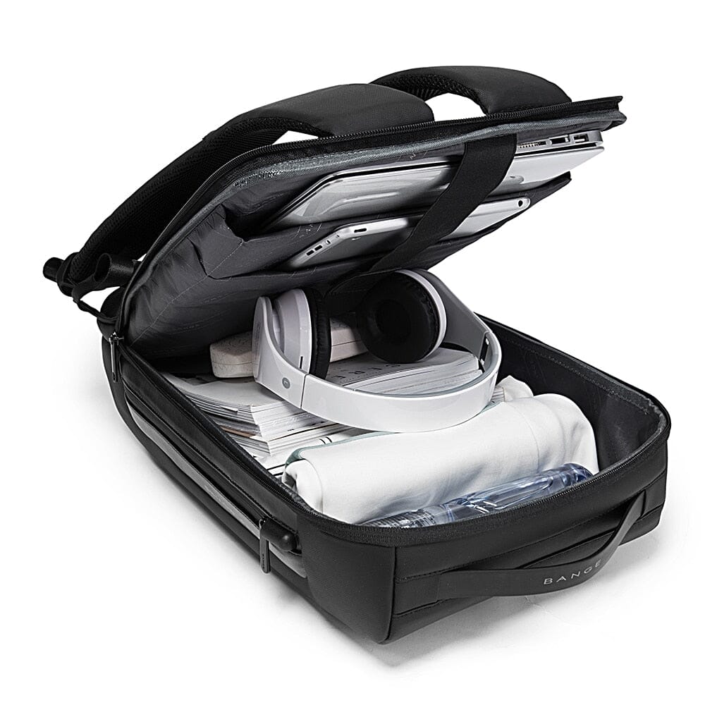 Mochila Executiva Luxxy Romenzi RZ967 - Notebook 15', Impermeável, Porta USB e Trava TSA