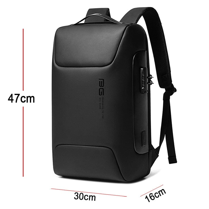 Mochila Executiva Luxxy Romenzi RZ967 - Notebook 15', Impermeável, Porta USB e Trava TSA