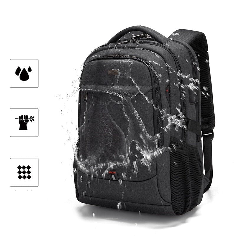 Mochila Executiva Michigan Romenzi RZ966 - Notebook 17', Impermeável e Porta USB
