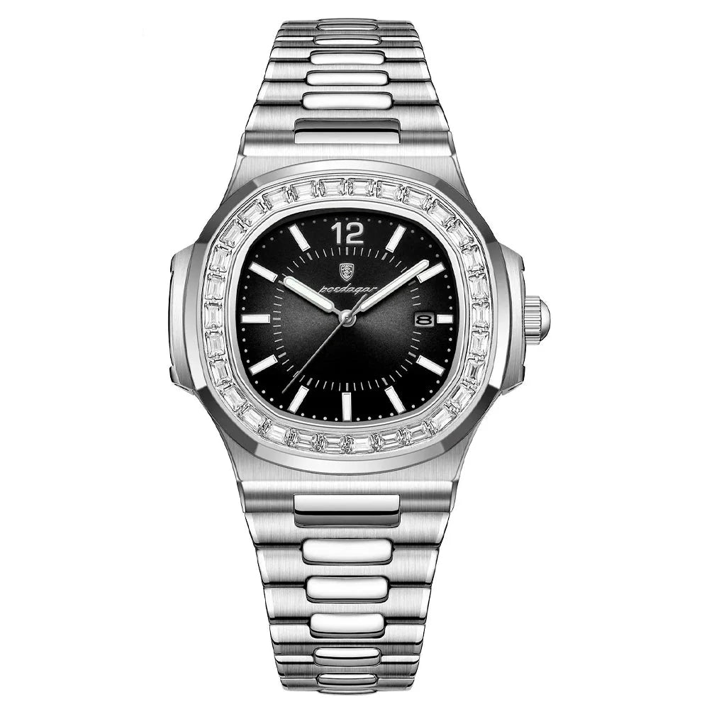 Relógio Masculino Cravejado Spectre Montclive MT699