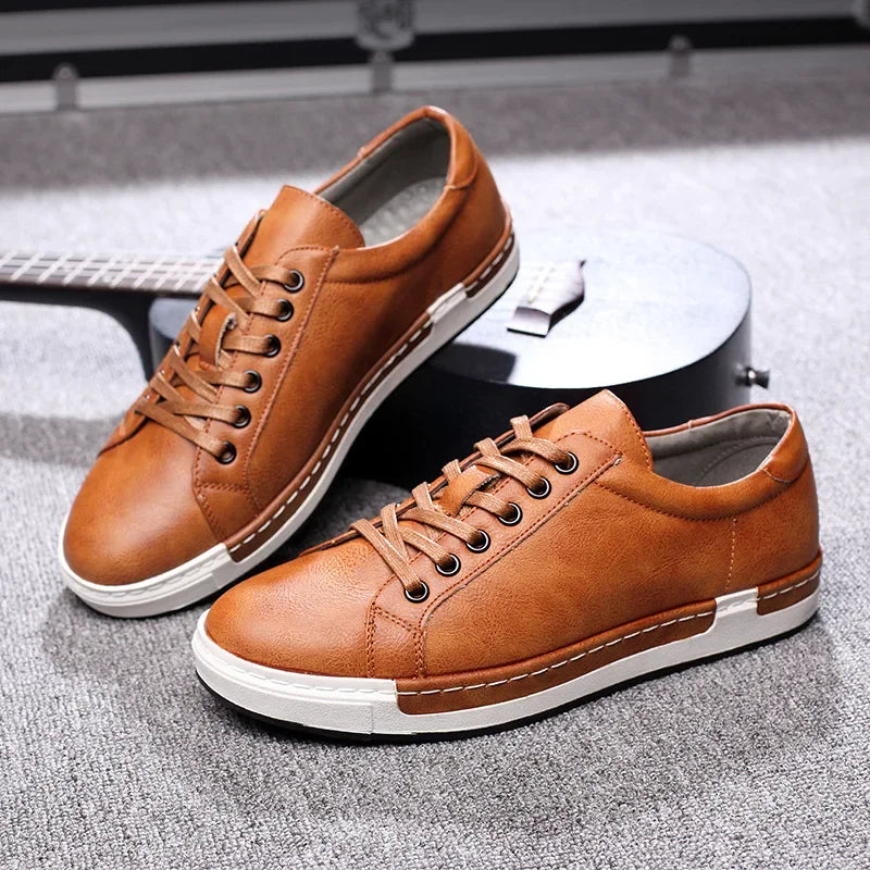 Sapatênis Masculino Prime de Couro Montclive MT446