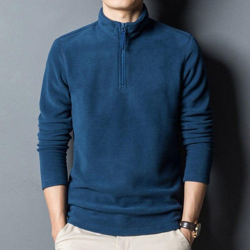Suéter Masculino Gola Alta com Zíper Romenzi RZ760