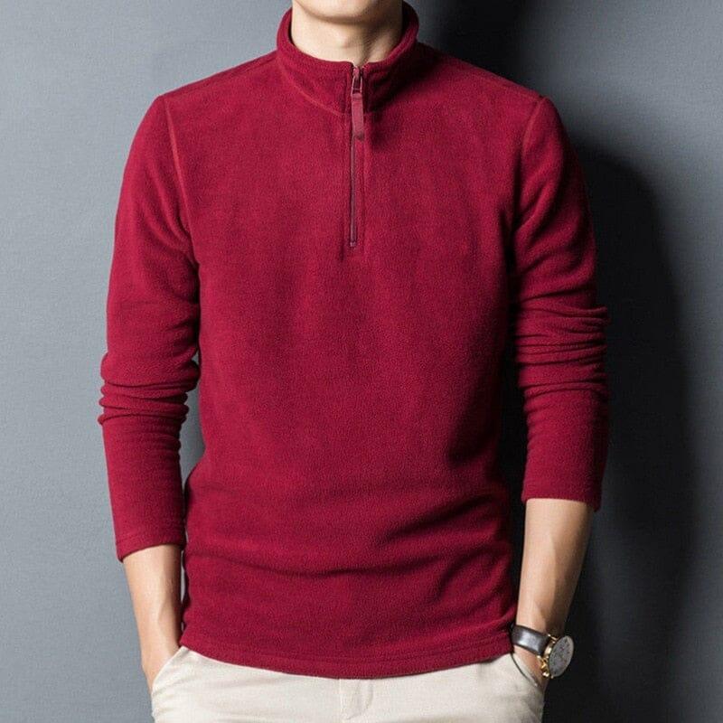 Suéter Masculino Gola Alta com Zíper Romenzi RZ760