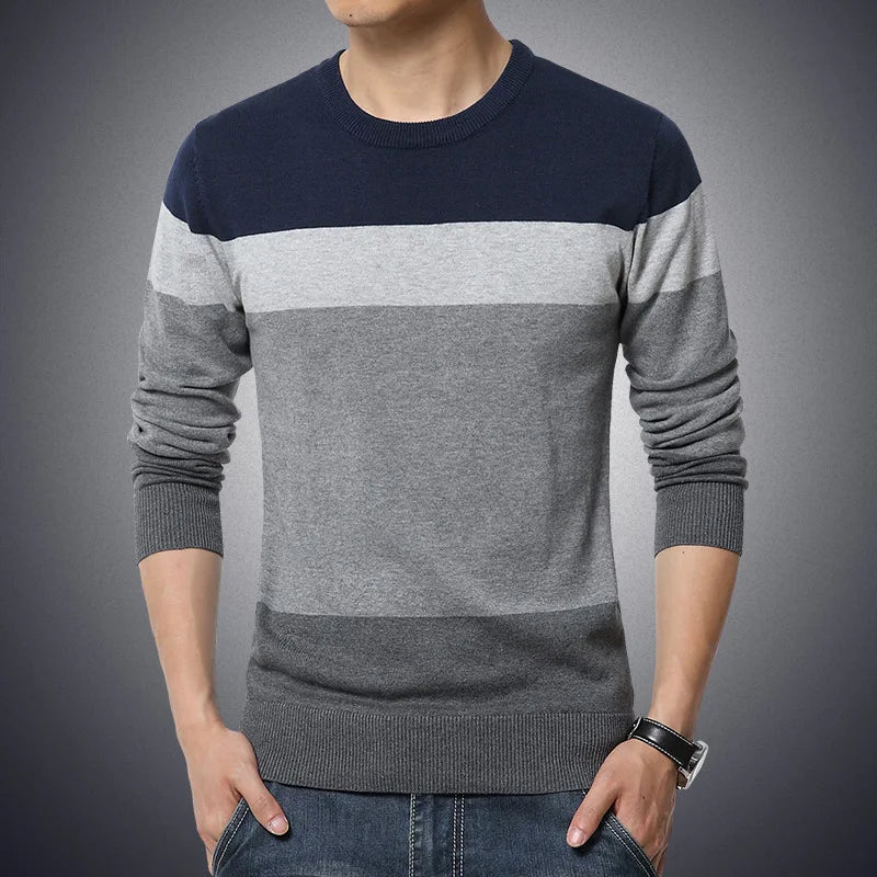 Suéter Masculino Listrado Romenzi RZ761
