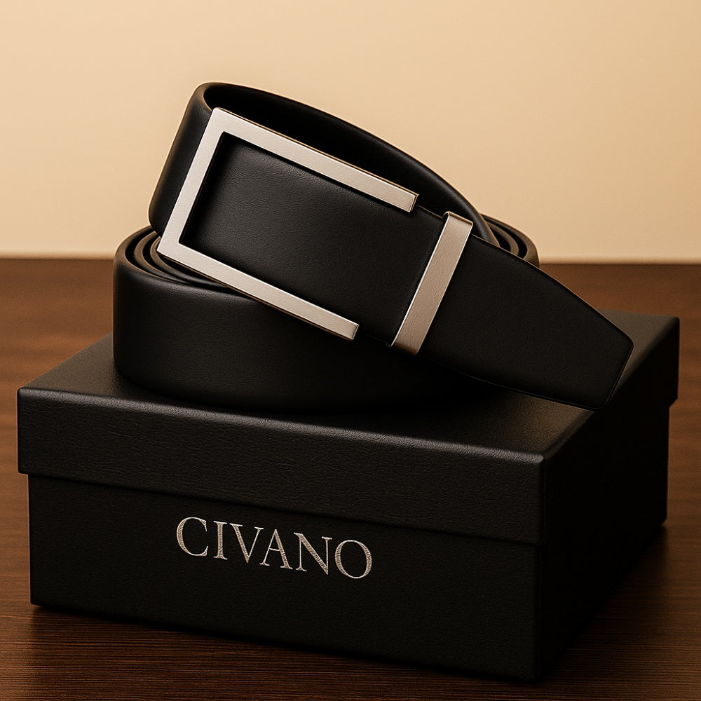 Cinto de Couro Masculino Monarch Civano