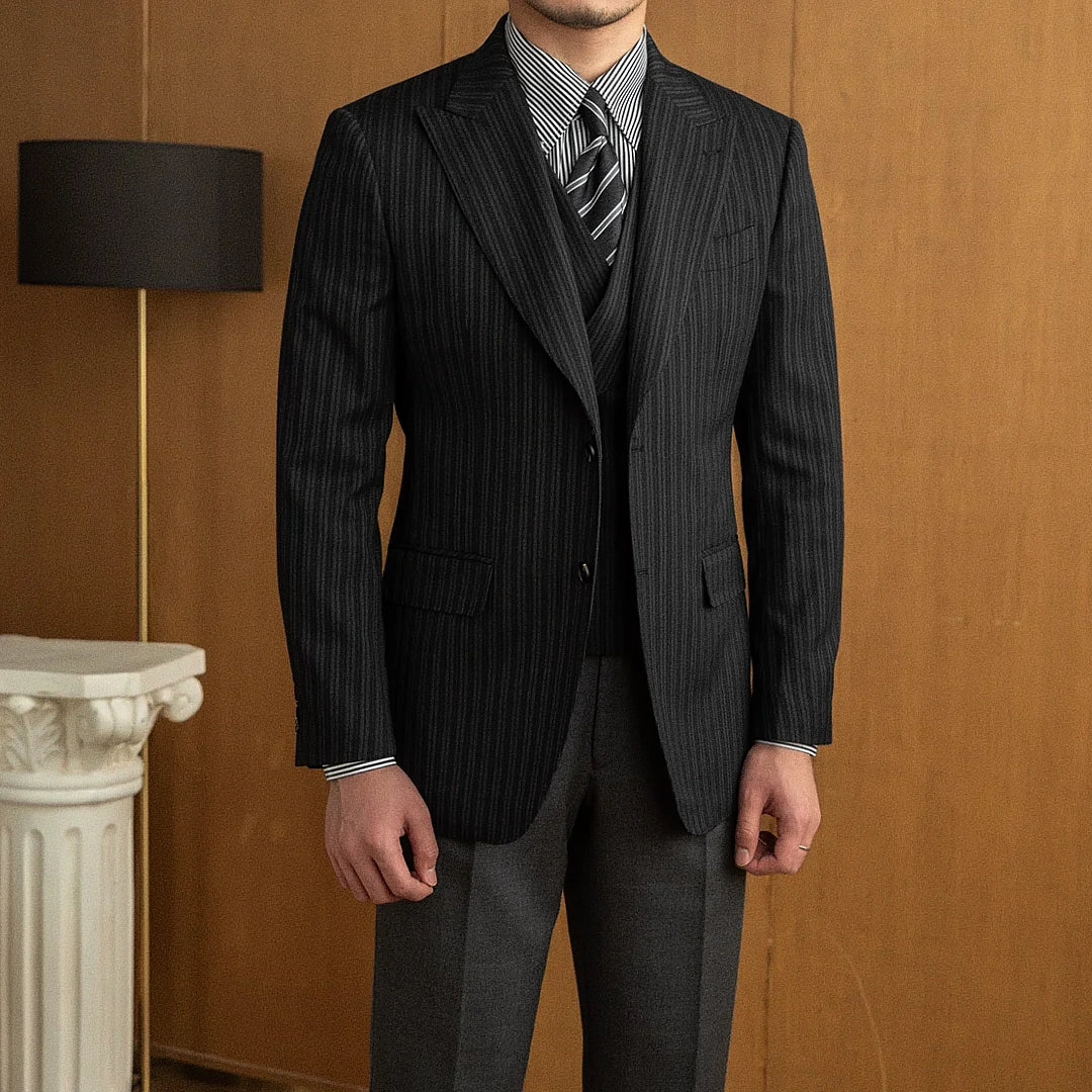 Blazer Masculino Listrado Romenzi RZ926