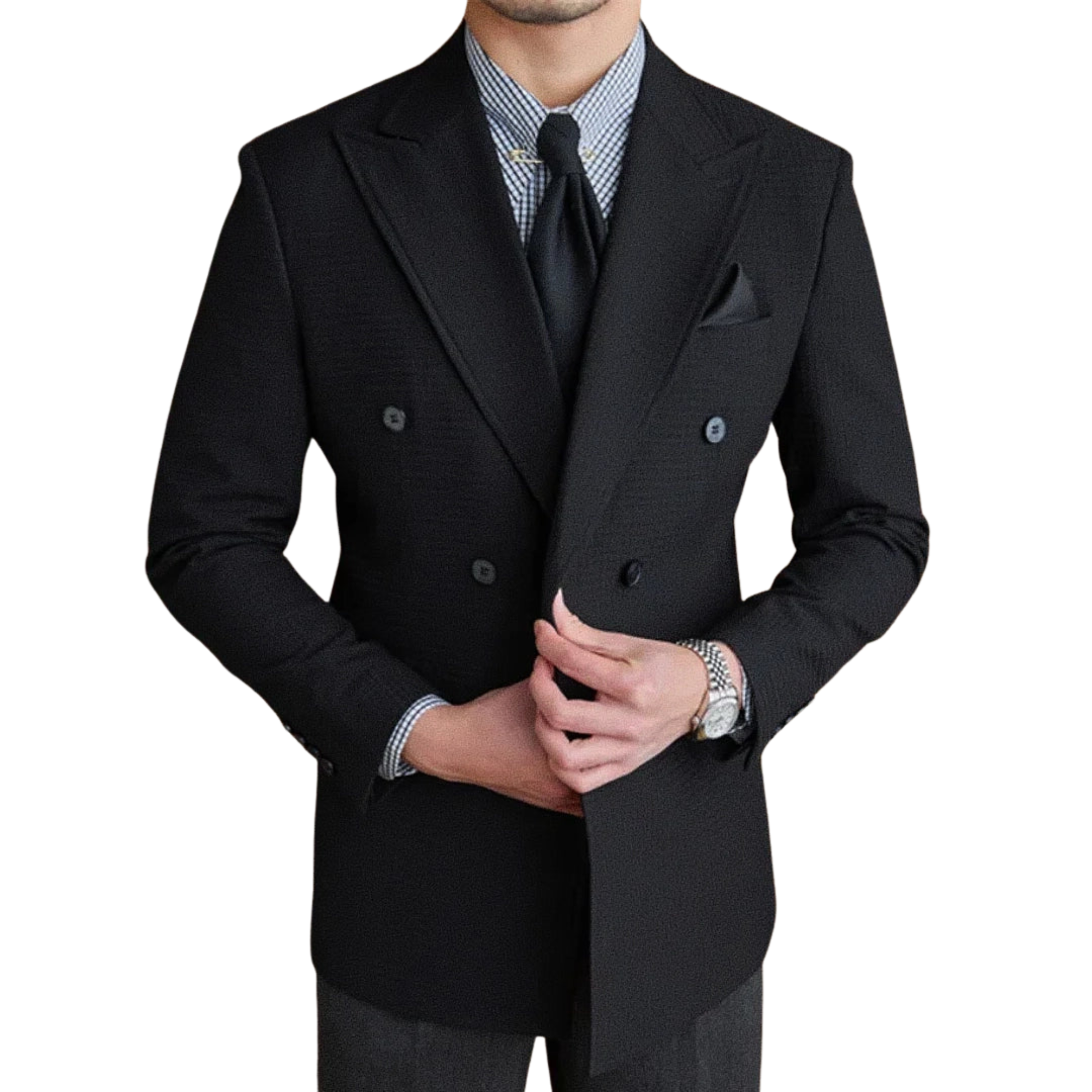 Blazer Masculino Transpassado Romenzi RZ539