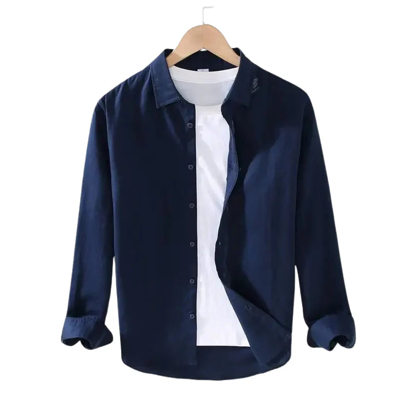 Camisa de Linho Masculina Romenzi RZ538