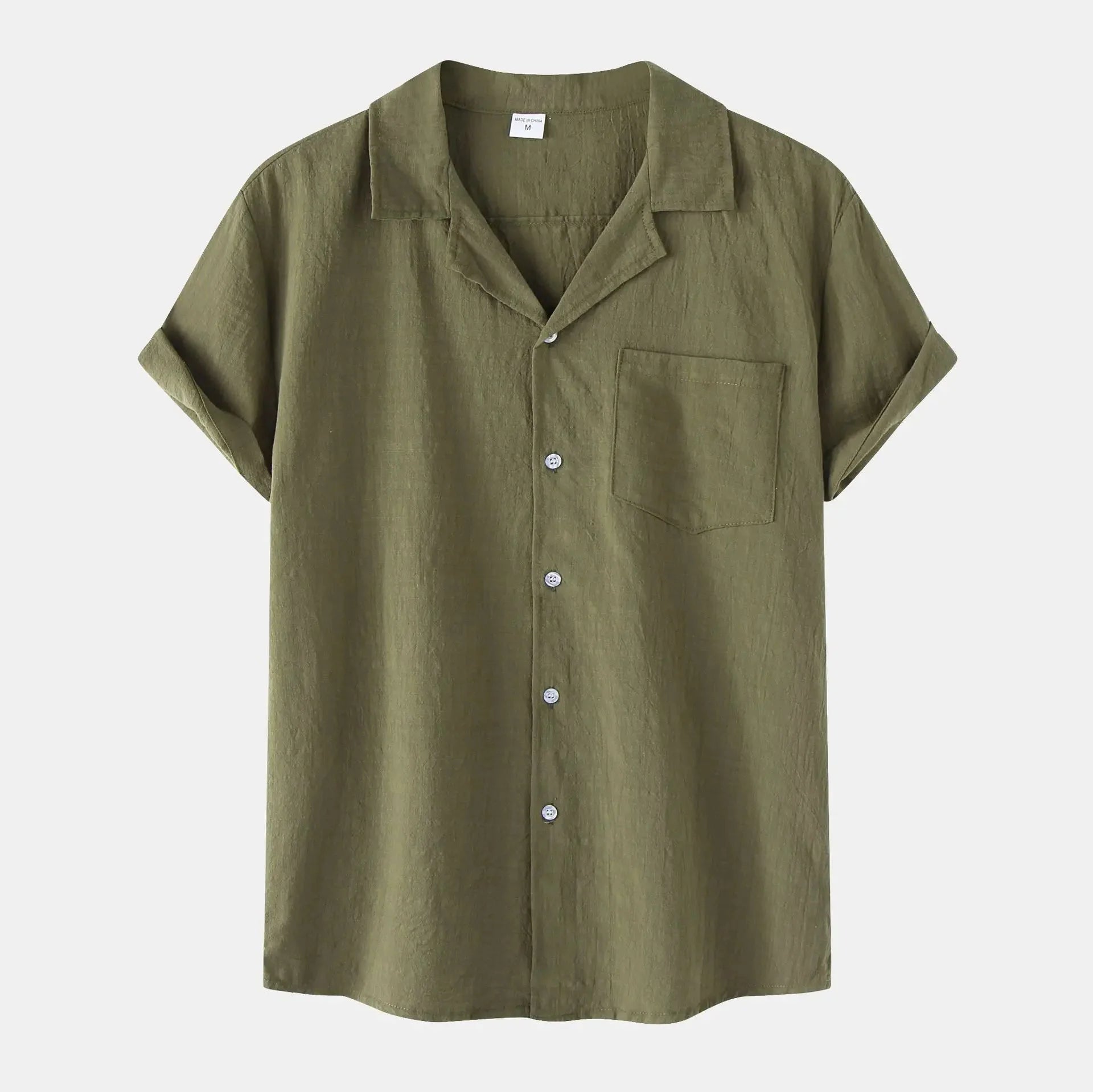 Camisa de Linho Masculina Romenzi RZ803