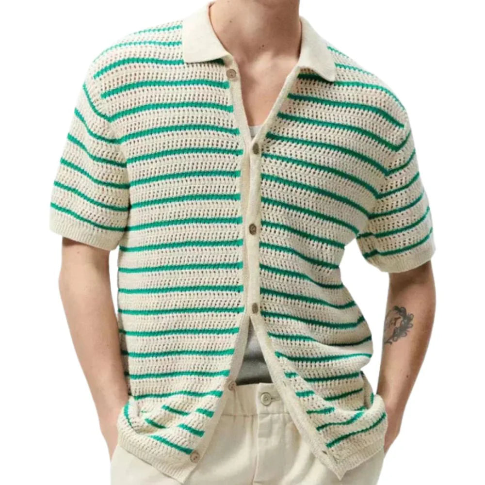 Camisa Manga Curta em Malha Romenzi RZ601