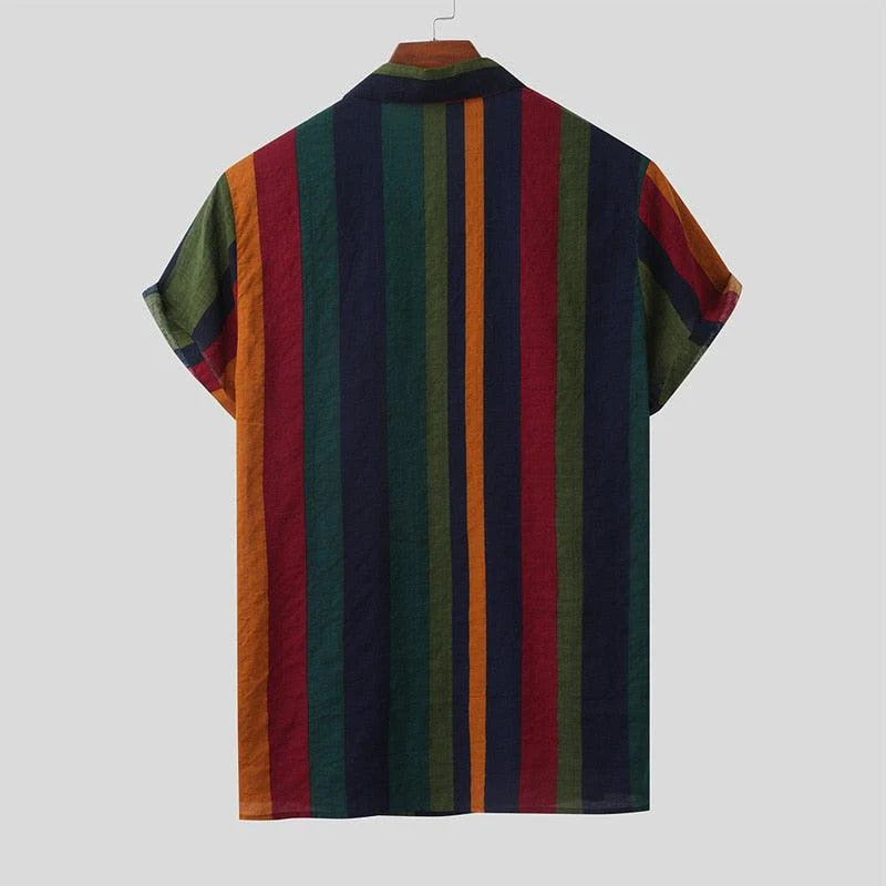 Camisa Manga Curta Leve Listrada Montclive MT598