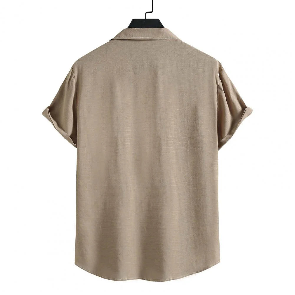 Camisa Manga Curta Lisa Montclive MT537