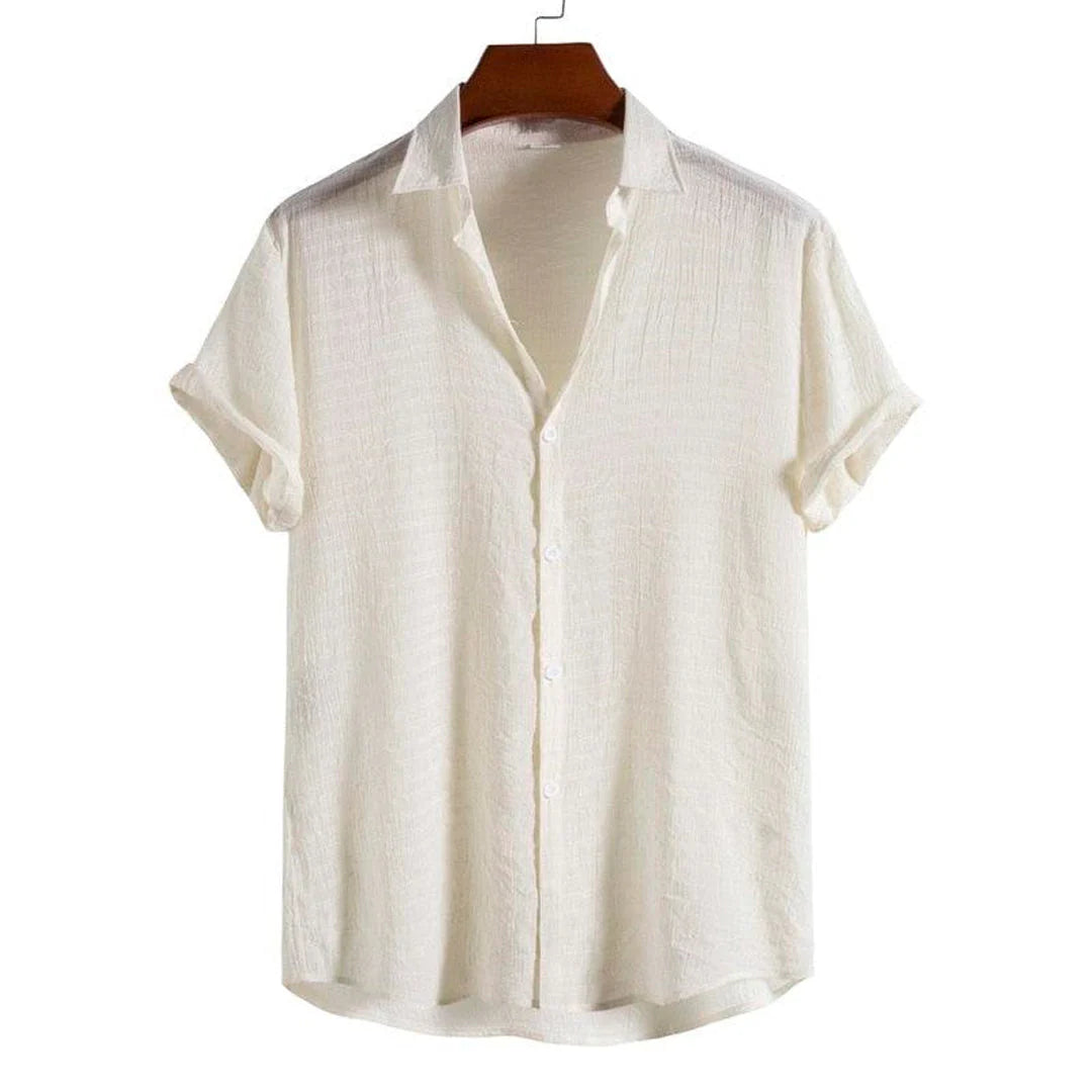 Camisa Manga Curta Playa Off White Montclive MT591