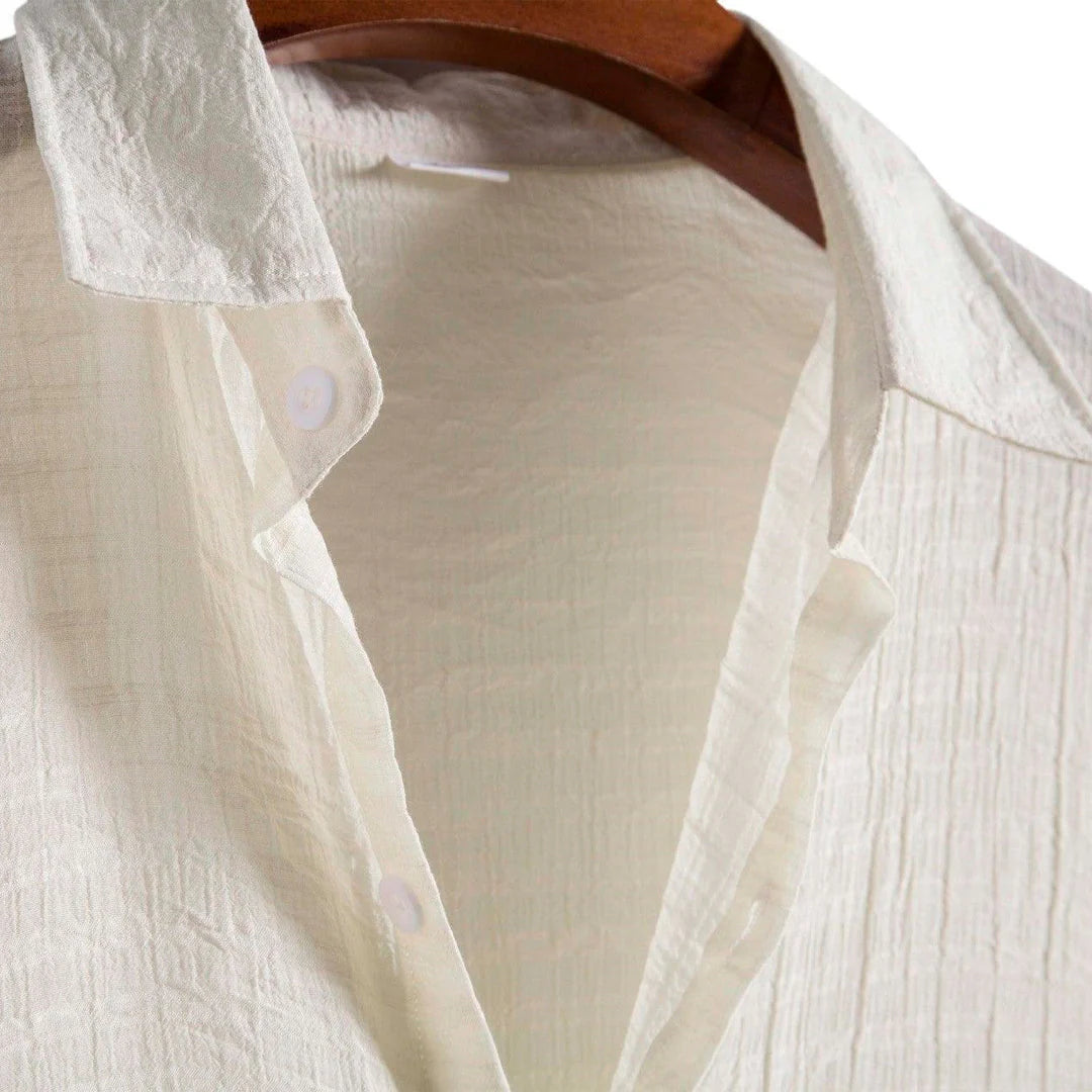 Camisa Manga Curta Playa Off White Montclive MT591
