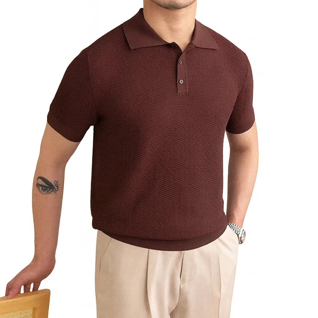 Camisa Polo Masculina Romenzi Barcelona RZ608