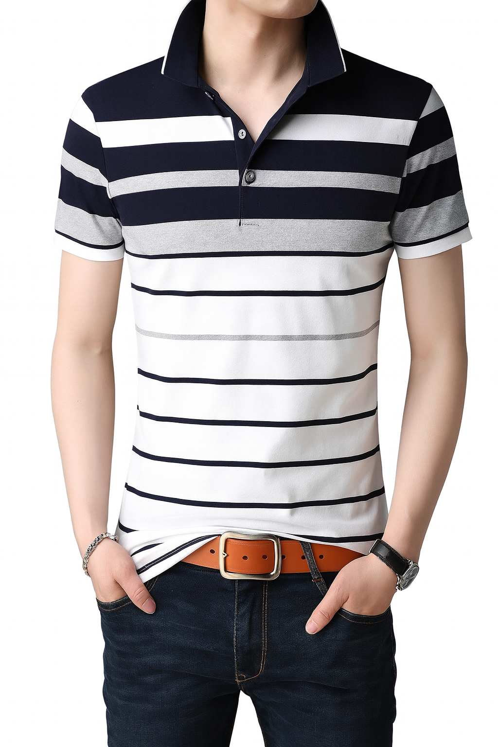 Camisa Polo Masculina Romenzi Brandon RZ611