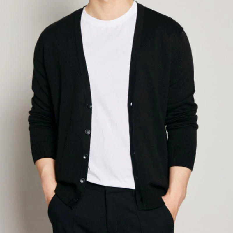 Cardigan Masculino Com Botões Romenzi RZ640