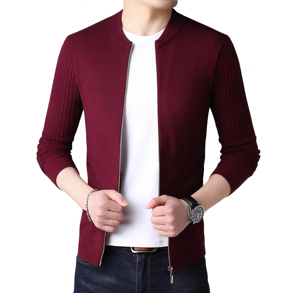 Cardigan Masculino Noir Romenzi RZ648