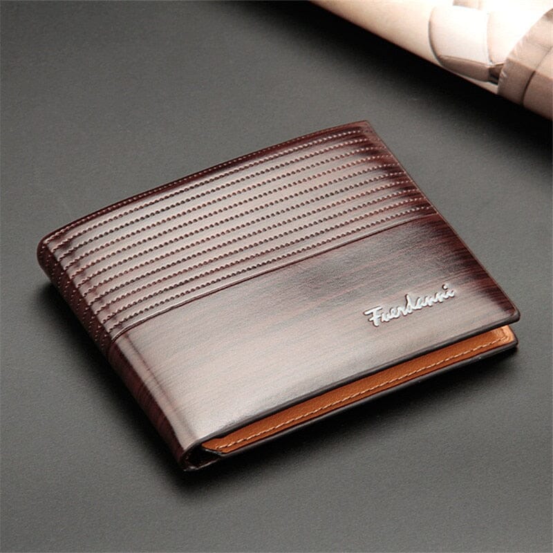 Carteira Masculina de Couro Denner Montclive MT485