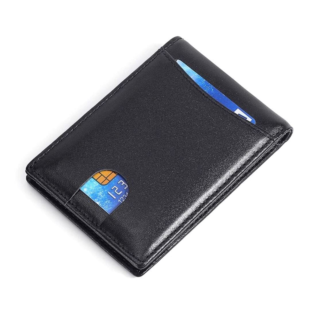 Carteira Slim de Couro Montclive MT481