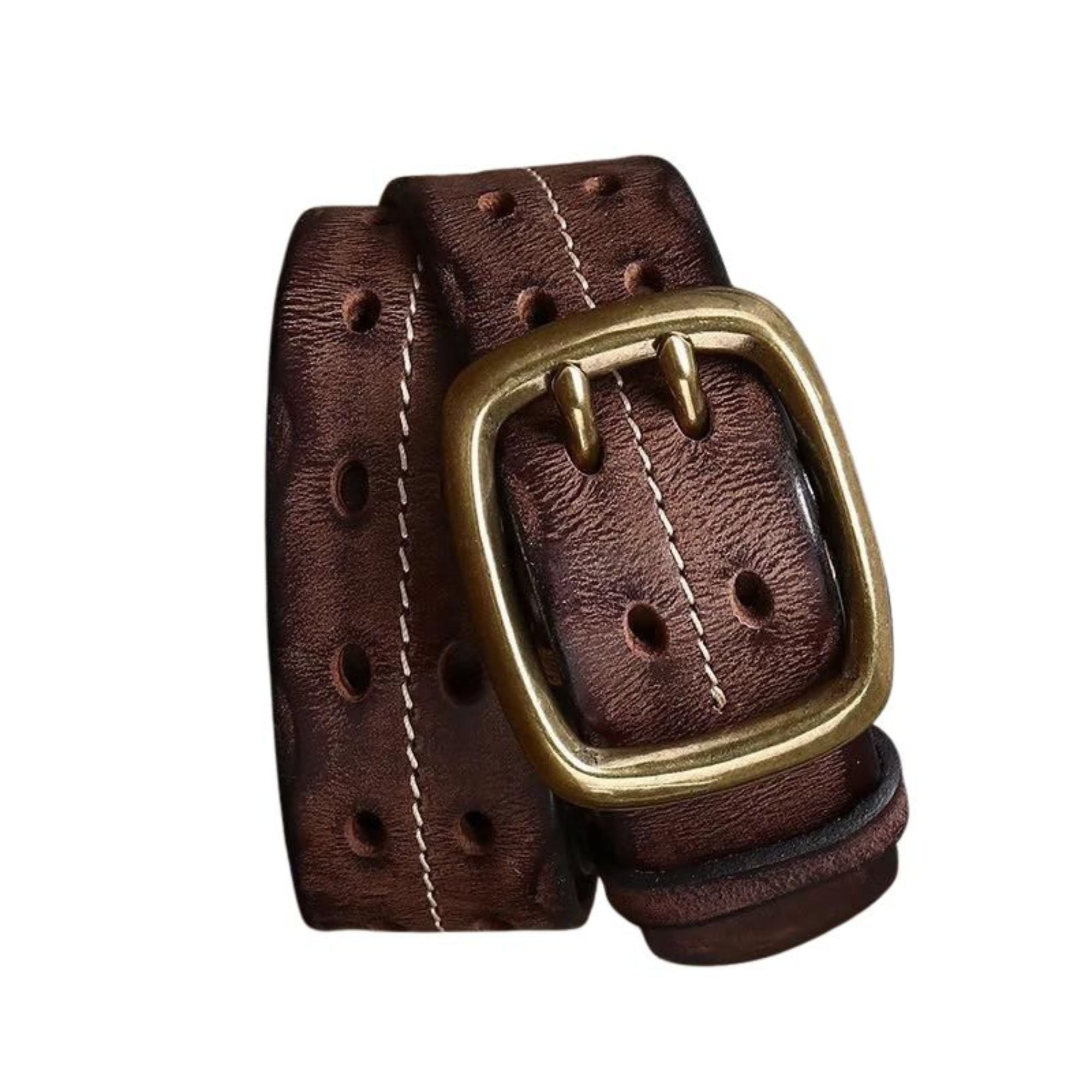 Cinto Masculino de Couro Artesanal Montclive MT458