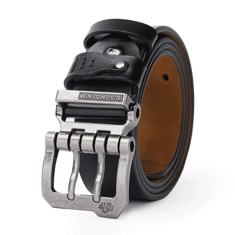 Cinto Masculino de Couro Bison Montclive MT472