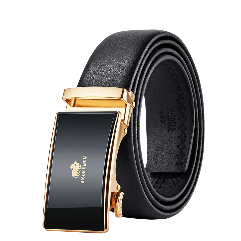 Cinto Masculino de Couro Bison Montclive MT476