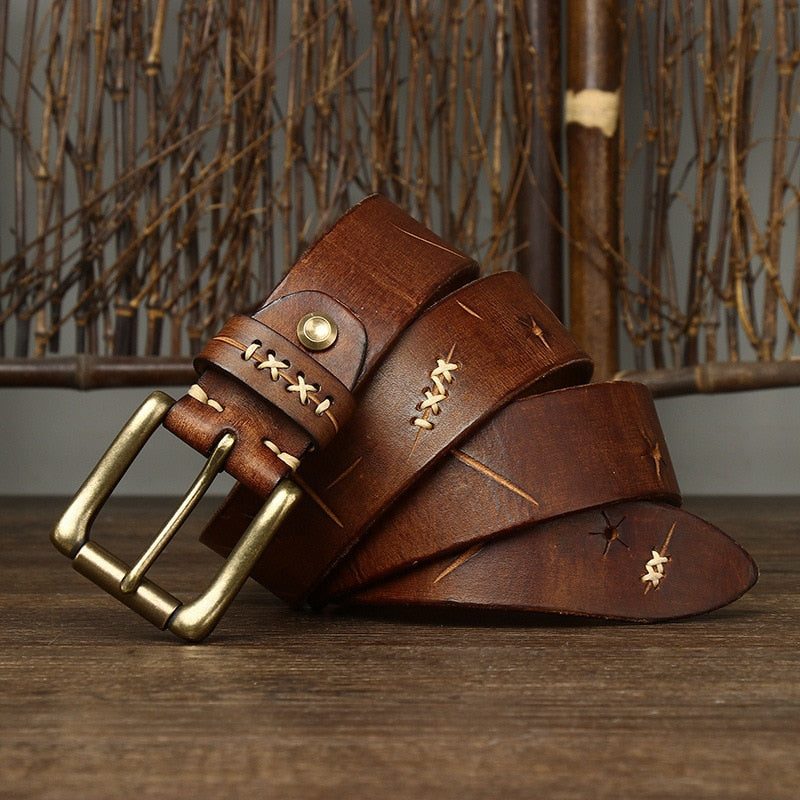 Cinto Masculino de Couro Montclive MT467