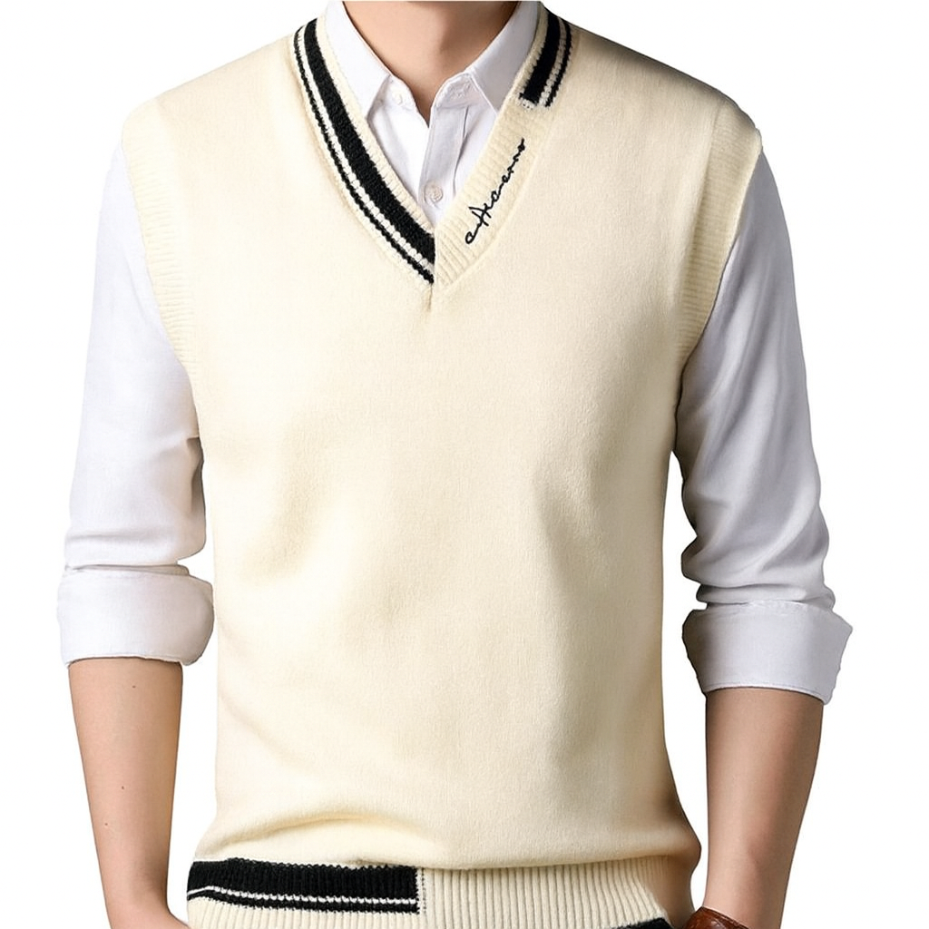 Colete Masculino em Lã Vintage Romenzi RZ658