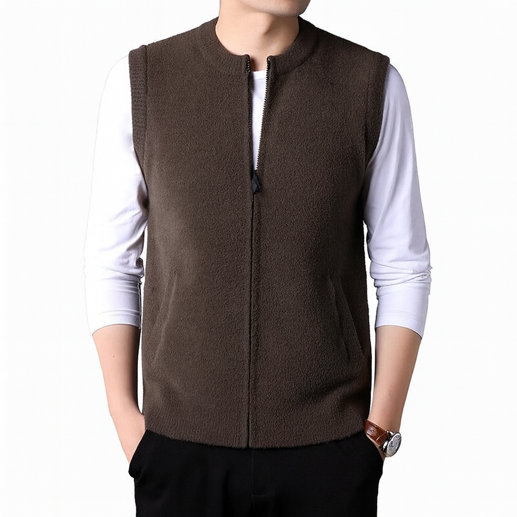 Colete Masculino Tricot de Lã Boston Romenzi RZ663