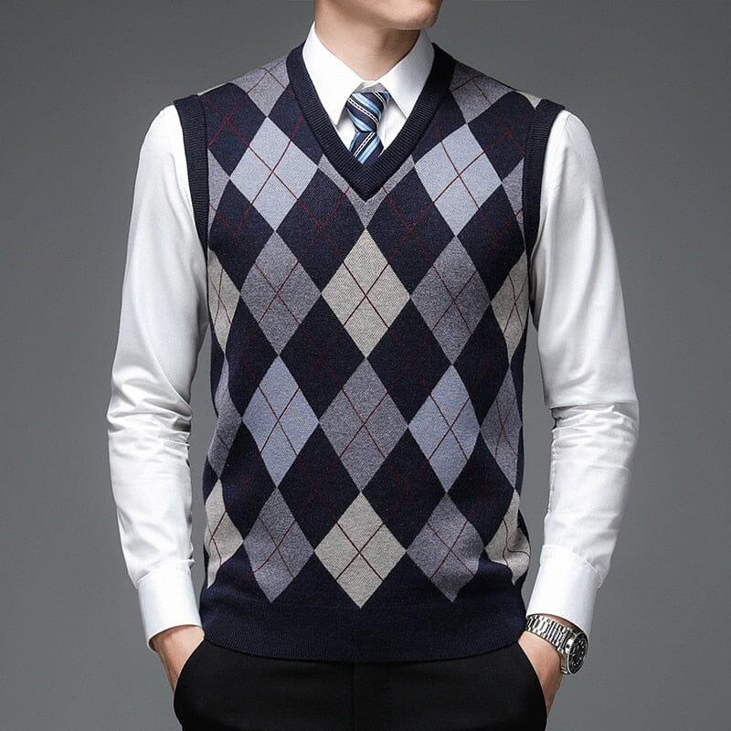 Colete Masculino Tricot Diamond Romenzi RZ665