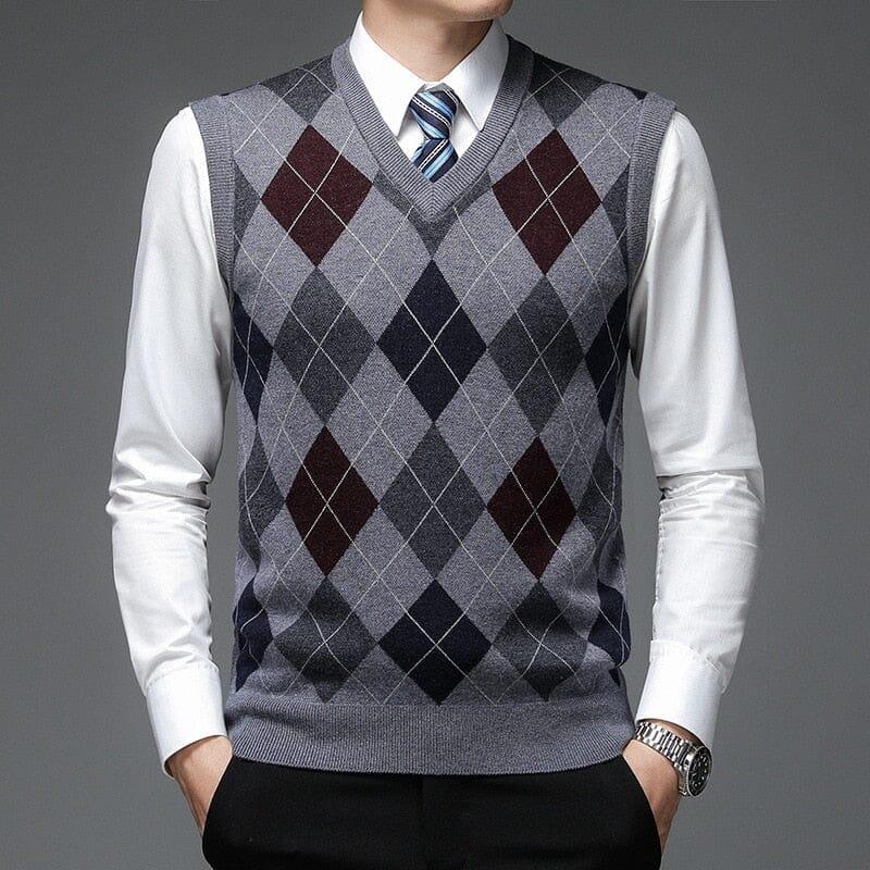 Colete Masculino Tricot Diamond Romenzi RZ665