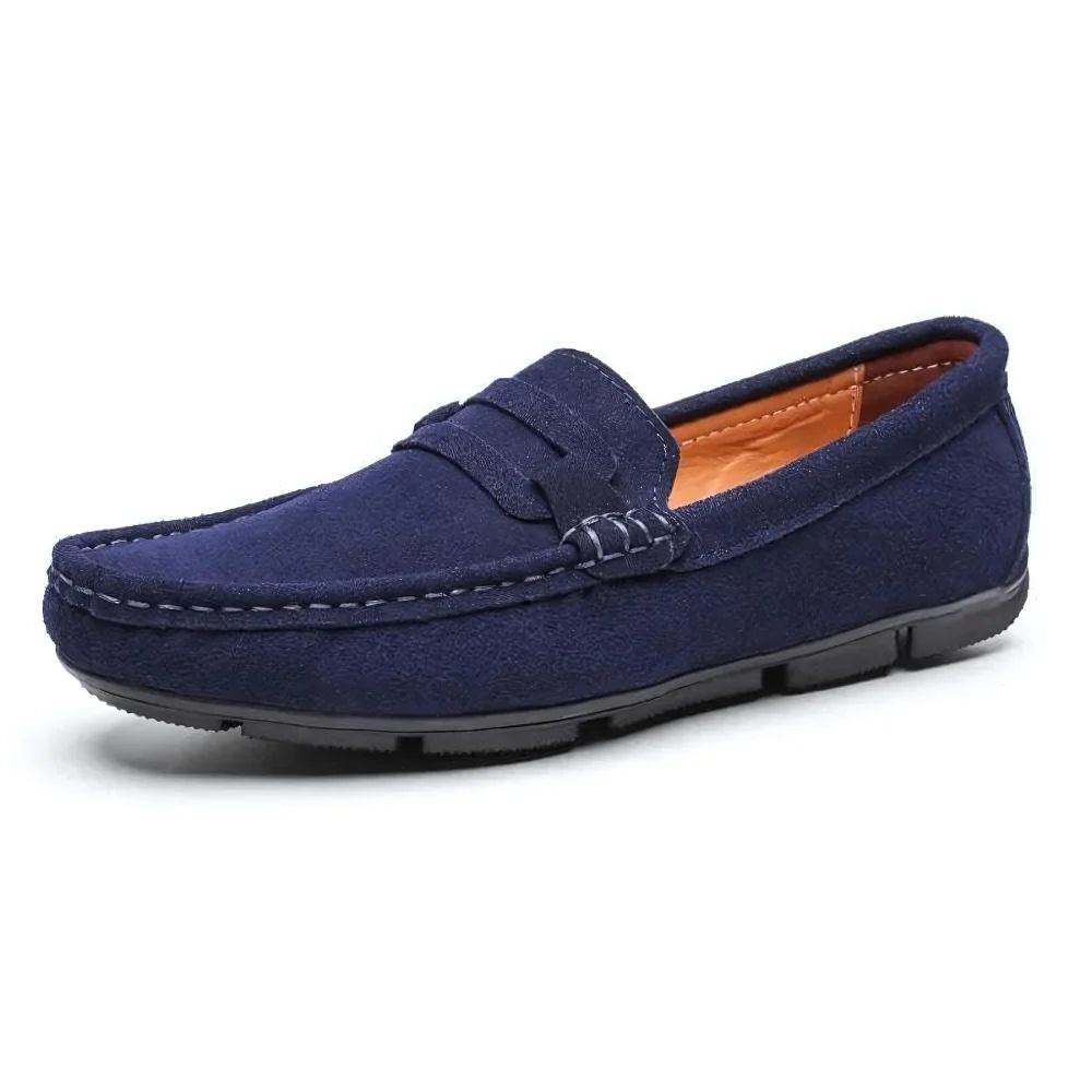Mocassim Masculino de Camurça Romenzi RZ728