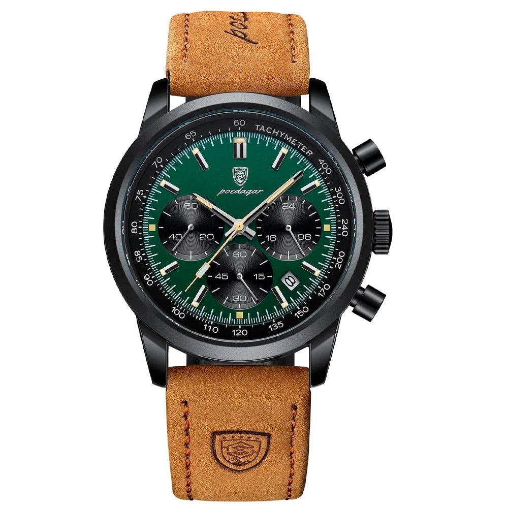 Relógio Masculino com Pulseira de Couro Montclive MT698