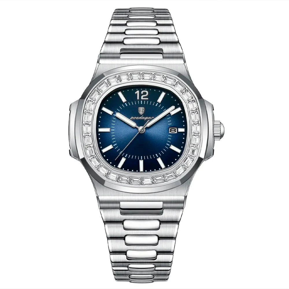 Relógio Masculino Cravejado Spectre Montclive MT699
