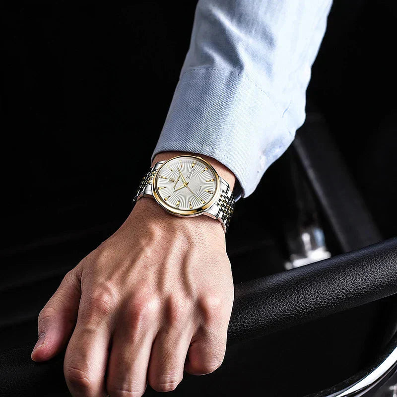 Relógio Masculino Luxo Slim Montclive MT725