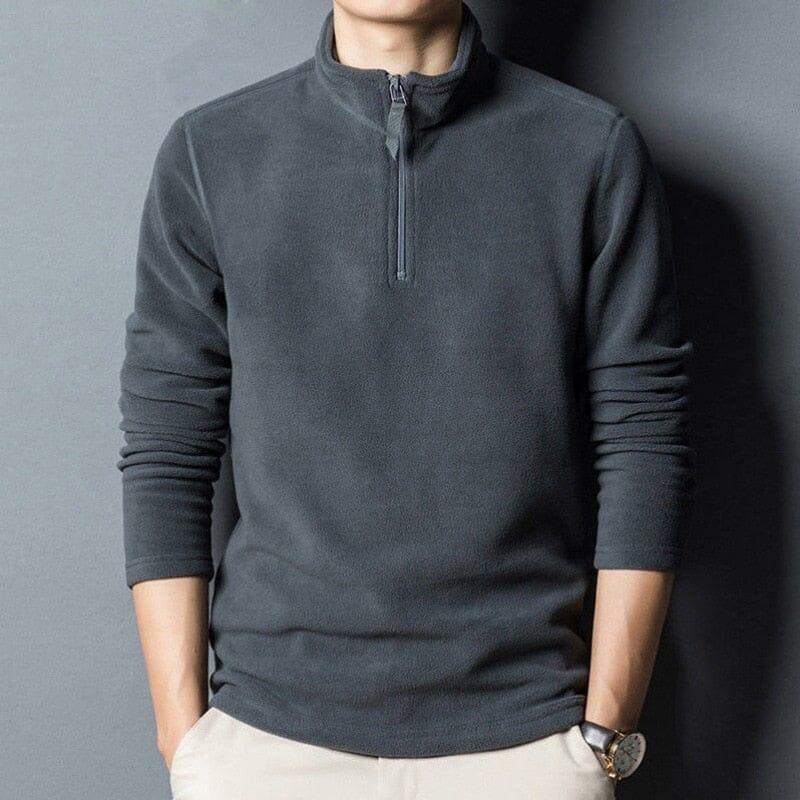 Suéter Masculino Gola Alta com Zíper Romenzi RZ760